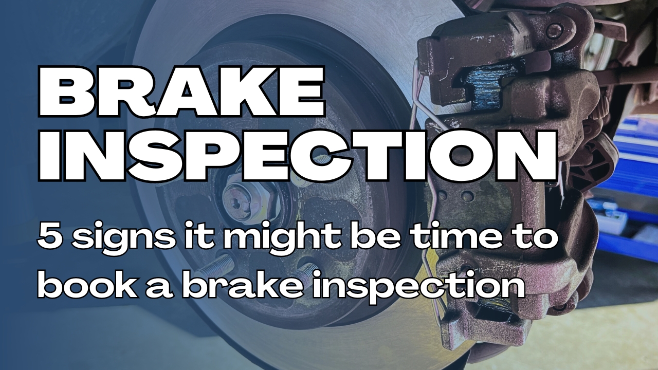 5 Signs it's time to book a brake inspection with Graham Auto Repair